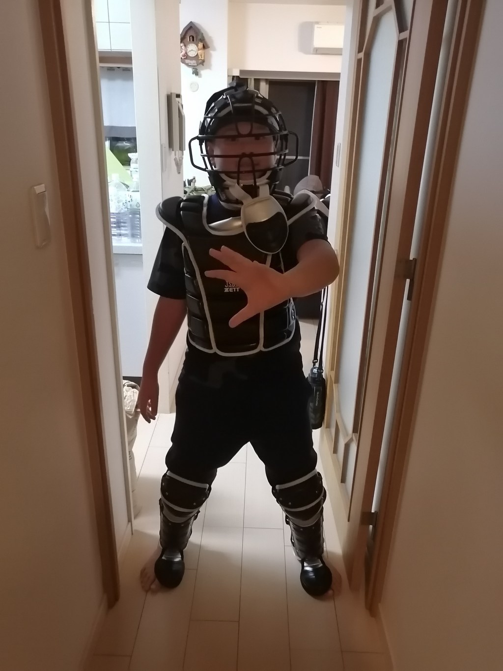 キャッチャー防具が届きました😊