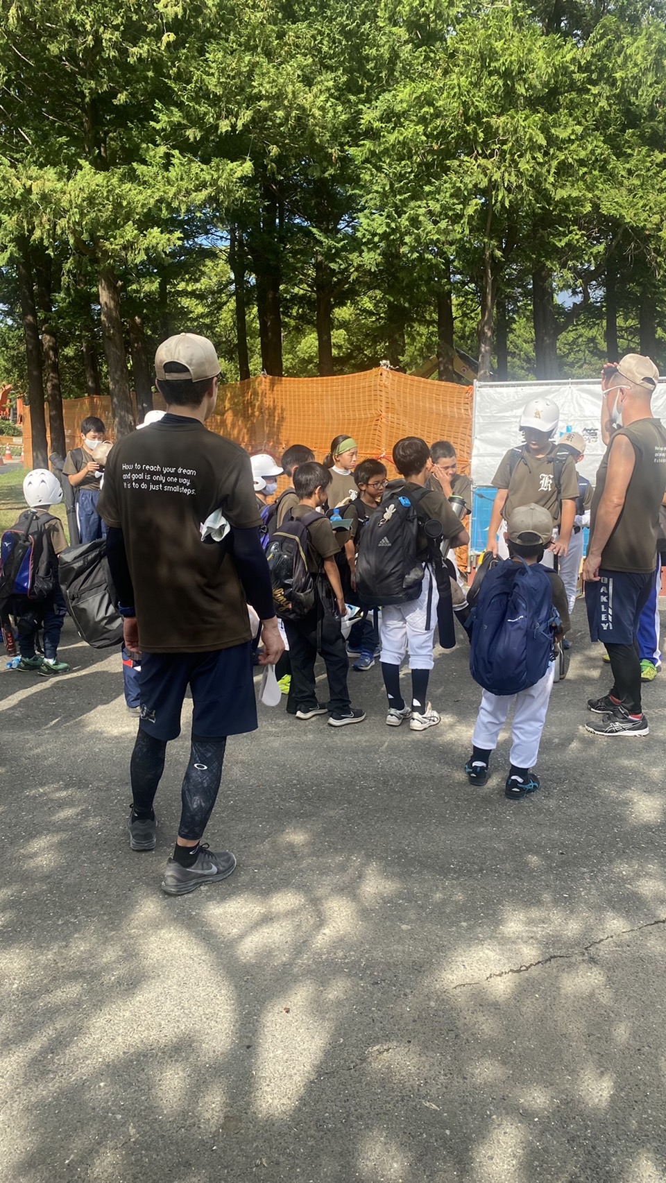 9月4日　篠崎グランド練習