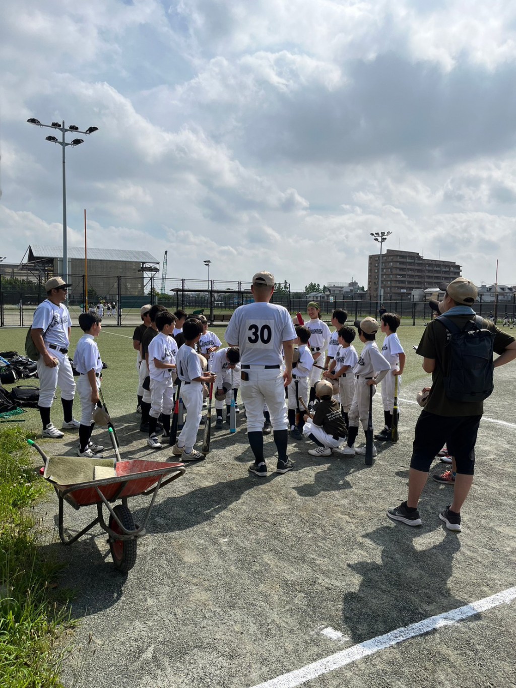 練習試合 対瑞江スカイラーク戦（A戦）